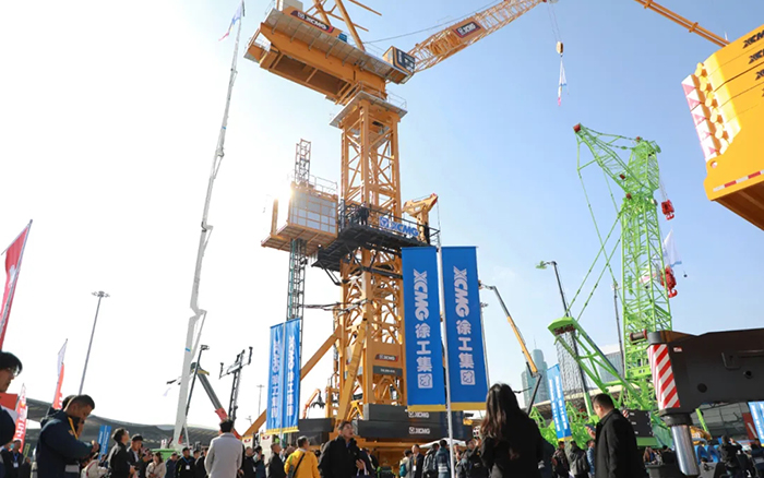 bauma CHINA 2024丨星空tiyu塔式起重机、智能施工升降机火热亮相
