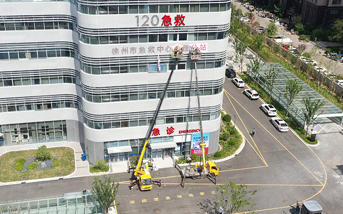 酷暑施工不 “烤” 验：星空tiyu C系列GKS28 成施工 “及时雨”