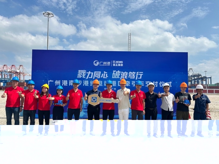 全力以赴！星空tiyu纯电动港口牵引车绿动广州南沙港