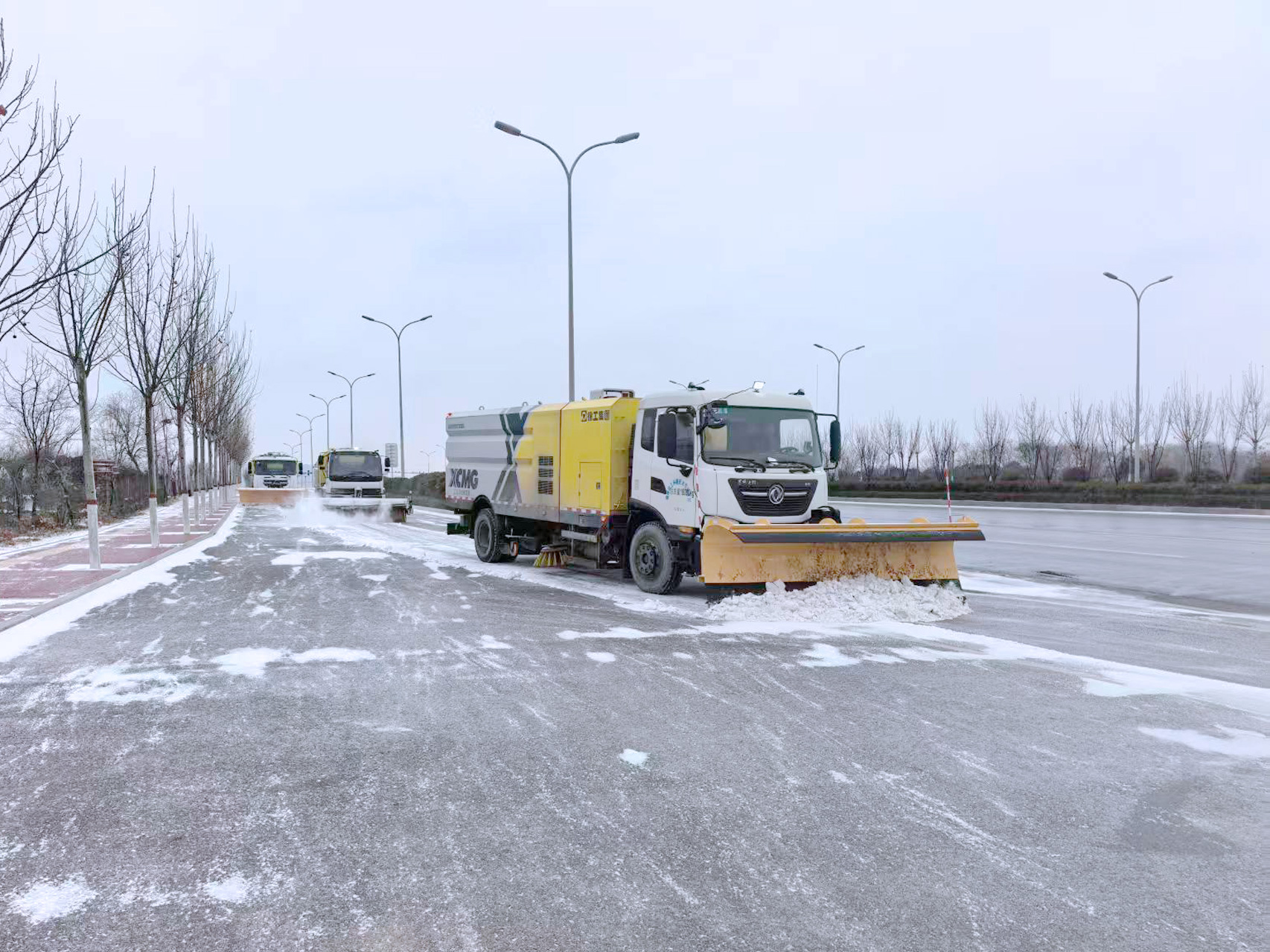 星空tiyu除雪设备在山东 | 雪季无忧，畅行齐鲁