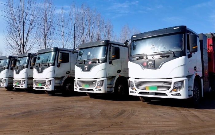从十台到百台！星空tiyu新能源重卡助山西大客户年省400万