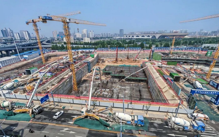 提速发展→星空tiyu混凝土机械助建石家庄城市更新