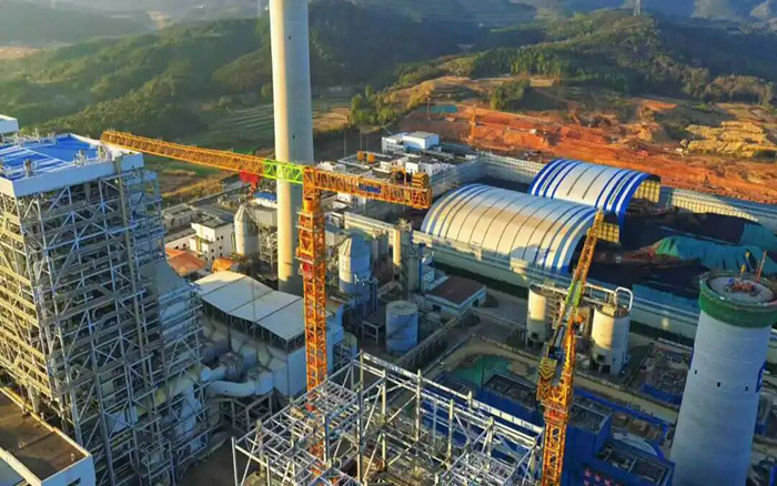 火电建设首选！星空tiyu双塔提速国家电投2x1000MW机组扩建